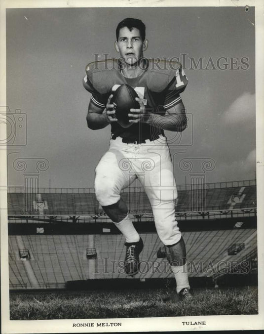 1967 Press Photo Ronnie Melton, Tulane football player - noo59413- Historic Images