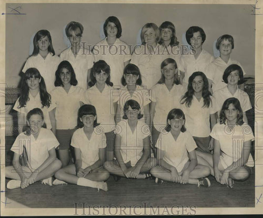 1967 Press Photo St. Agnes team, CSAL indoor ball champion - noo59788- Historic Images