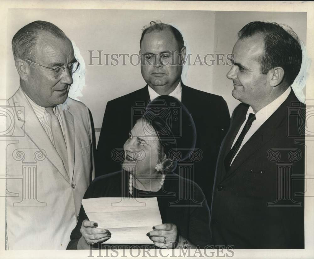 1965 Press Photo Public school music officials in New Orleans - noo60024- Historic Images