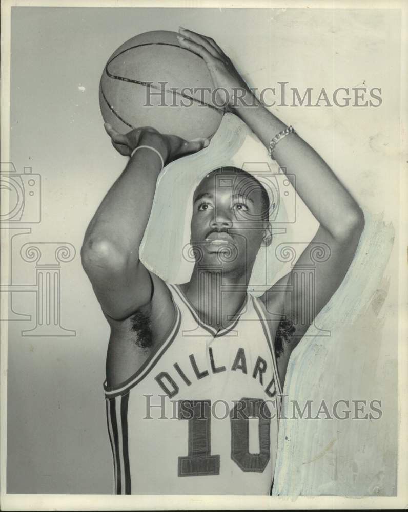 Press Photo Marlbert Pradd, Dillard Small College All-American Basketaball- Historic Images