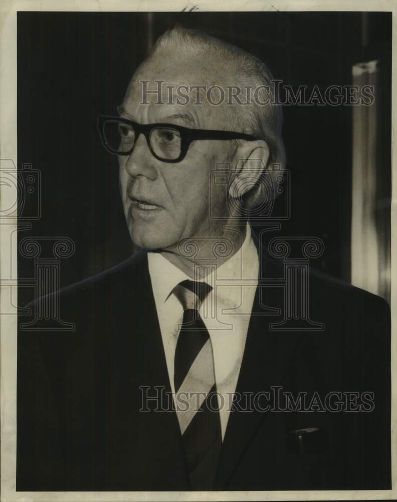 1969 Press Photo Representative Mendel Rivers to begin military hardware talks