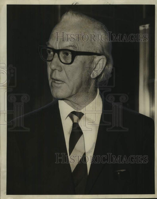 1969 Press Photo Representative Mendel Rivers to begin military hardware talks