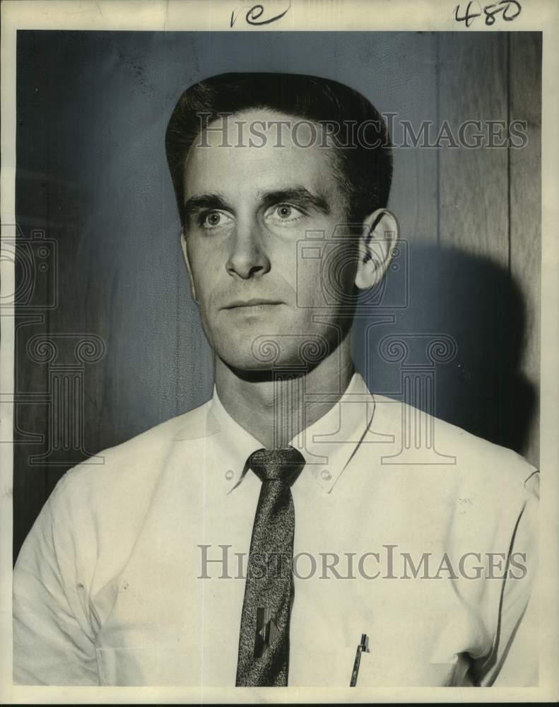 1967 Press Photo Joe Nicholson, Assistant to Buddy deMonsabert, Tulane Athletics- Historic Images