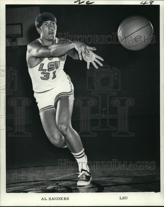 1971 Press Photo Al Sanders,