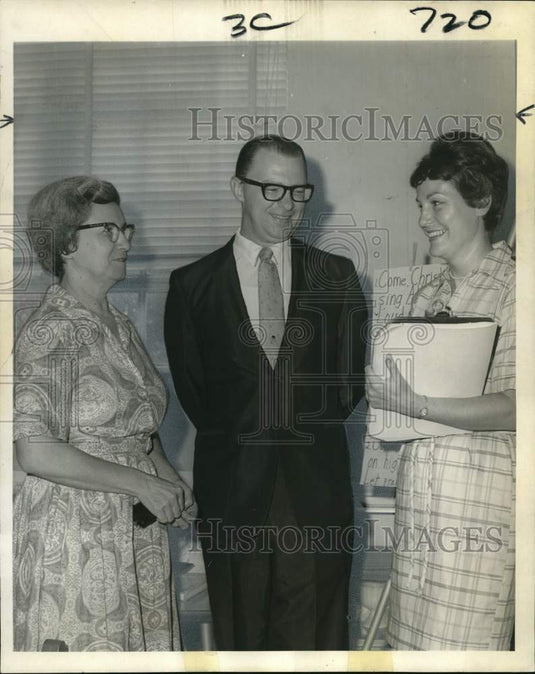 1969 Press Photo Studies for area laboratory sponsored by Synod of Louisiana