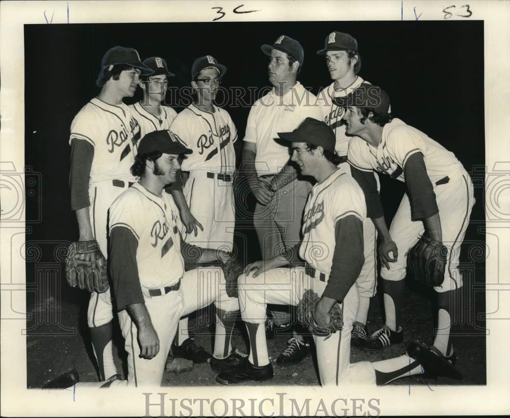 1972 Press Photo Seven members of the Rummel mound staff- Baseball - noo62995- Historic Images