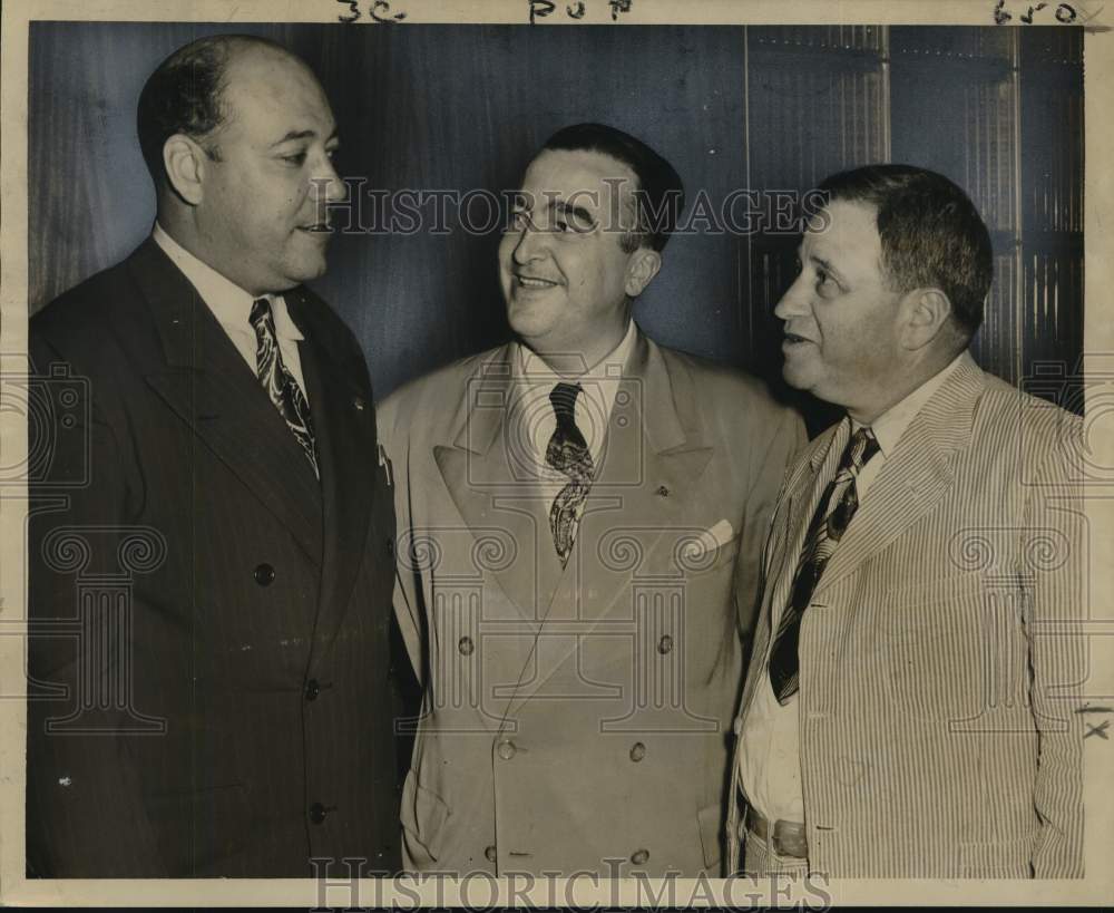 1946 Press Photo District Attorney's Association - Herve Racivitch and Members