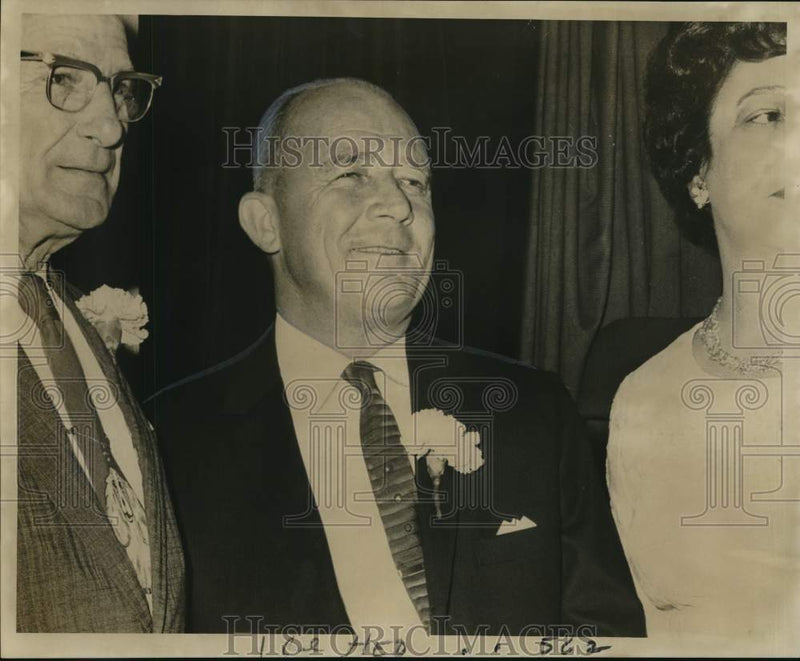 Load image into Gallery viewer, 1966 Press Photo George J. Schneider Sr., grand commander of Benevolent Knights
