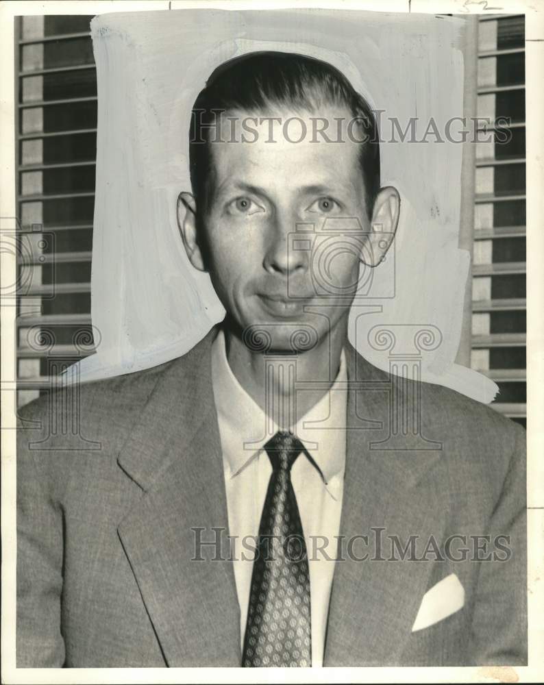 1955 Press Photo Mississippi Valley World Trade Conference - W. Gaines Seaman