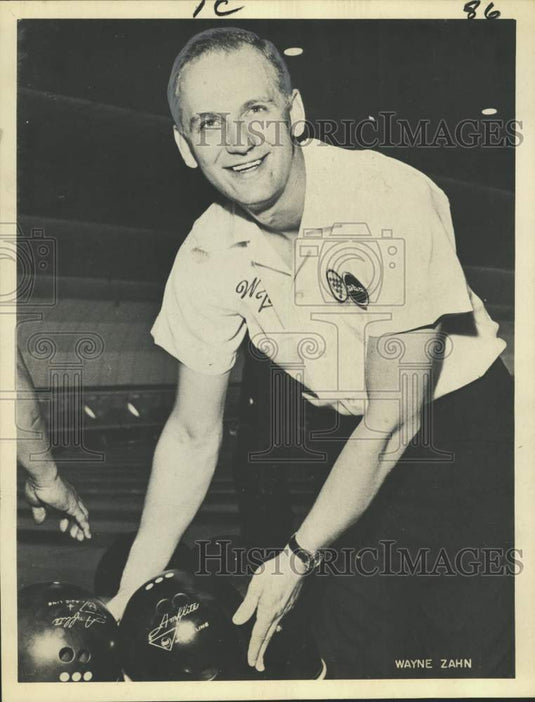 1970 Press Photo Wayne Zahn, Professional Bowler - noo63717- Historic Images
