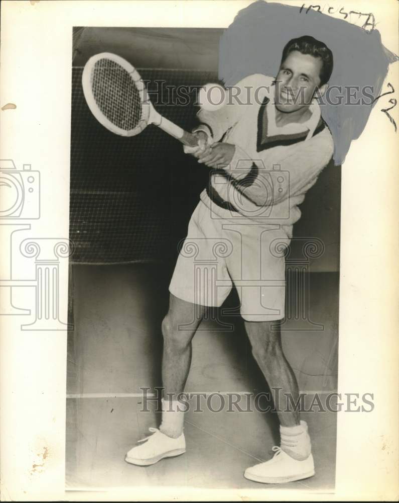 Press Photo Tennis player Pancho Segura - noo63924- Historic Images