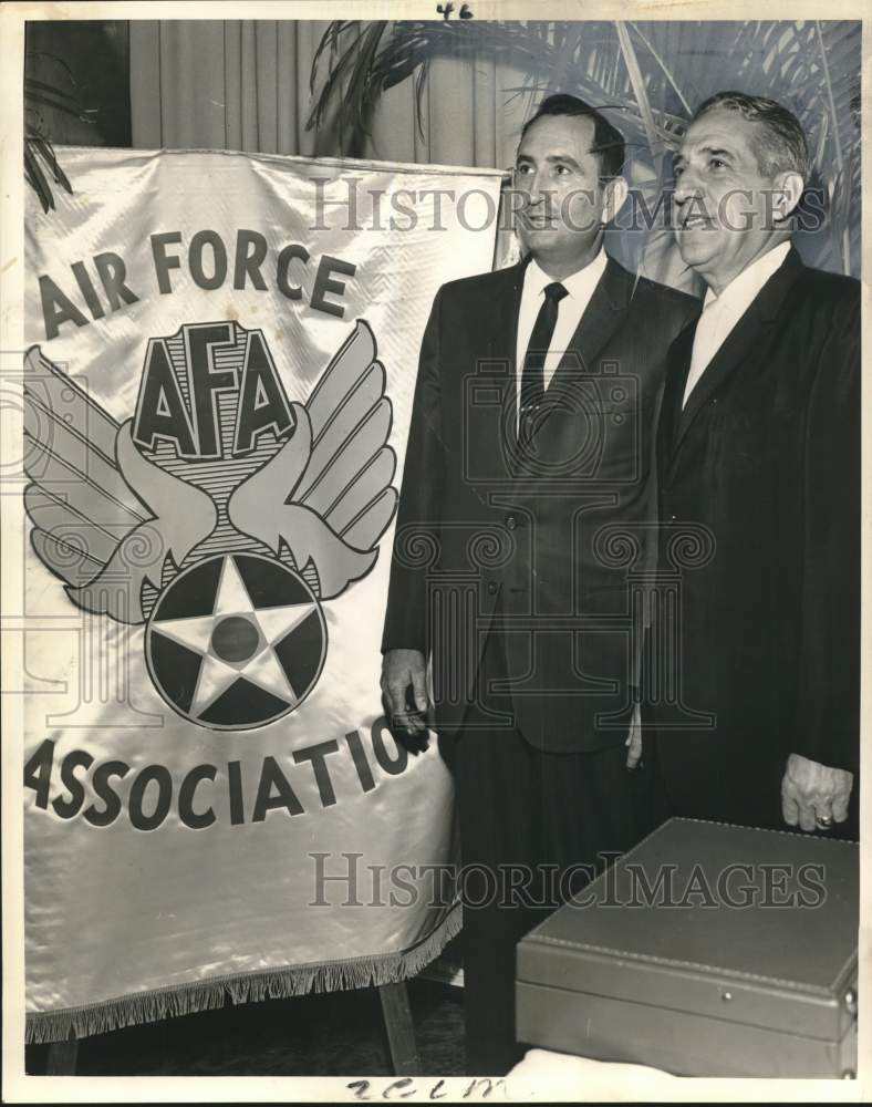 1964 Press Photo Louisiana Wing of the Air Force Association elected officers- Historic Images