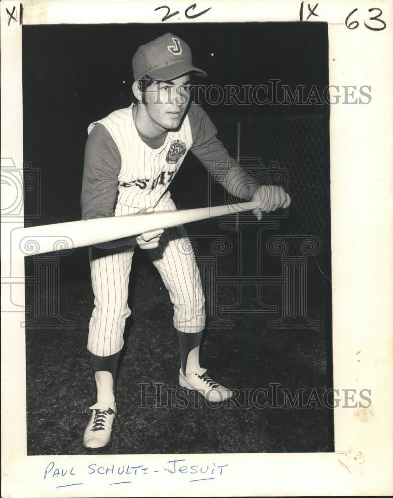 1972 Press Photo Baseball player Paul Schultz - noo63962- Historic Images