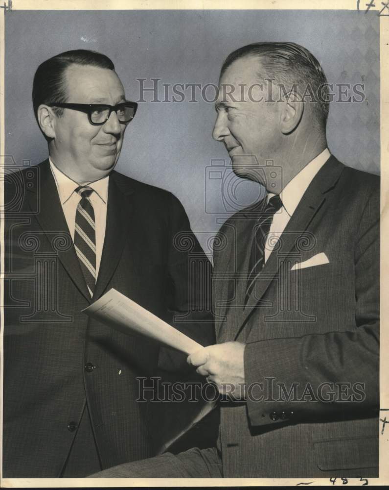 1964 Press Photo Mid-Continent Oil &amp; Gas Assoc. meeting in Roosevelt Hotel