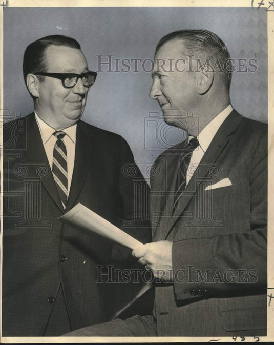 1964 Press Photo Mid-Continent Oil & Gas Assoc. meeting in Roosevelt Hotel