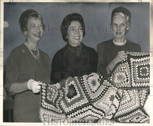 1963 Press Photo Officers of New Orleans Branch of Needlework Guild of America