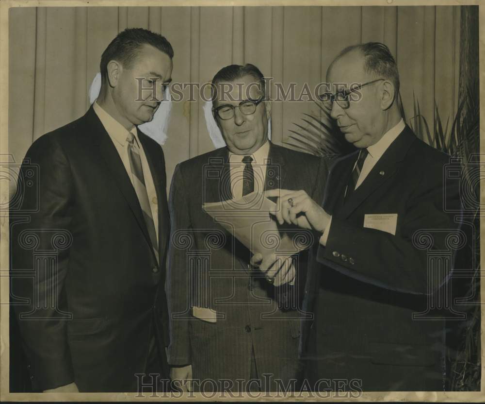 1964 Press Photo Louisiana Safety Conference, Inc. Attendees at Roosevelt Hotel