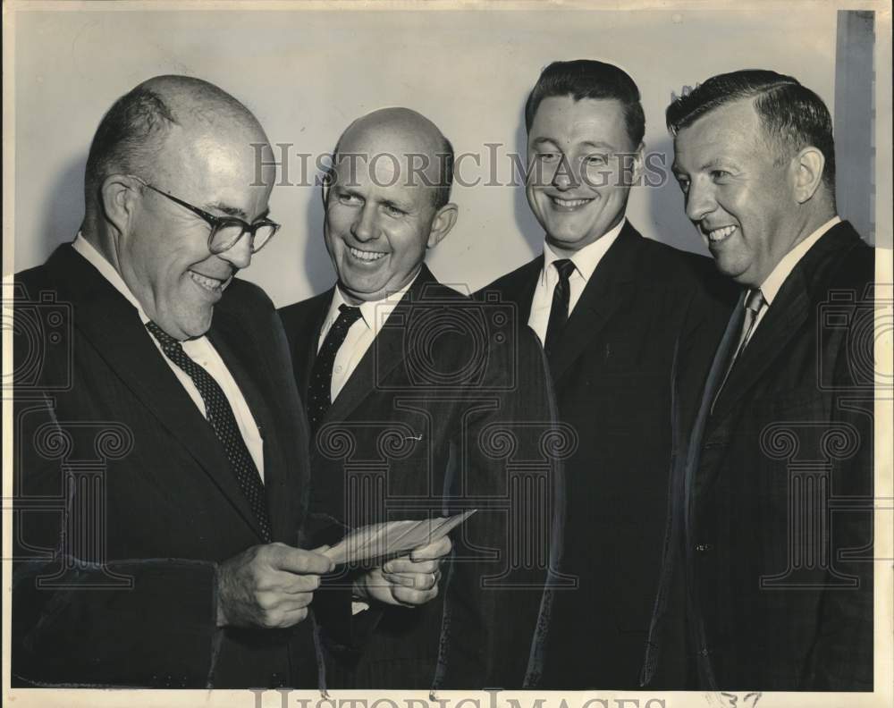 1963 Press Photo Officers of Personnel Management Association in New Orleans