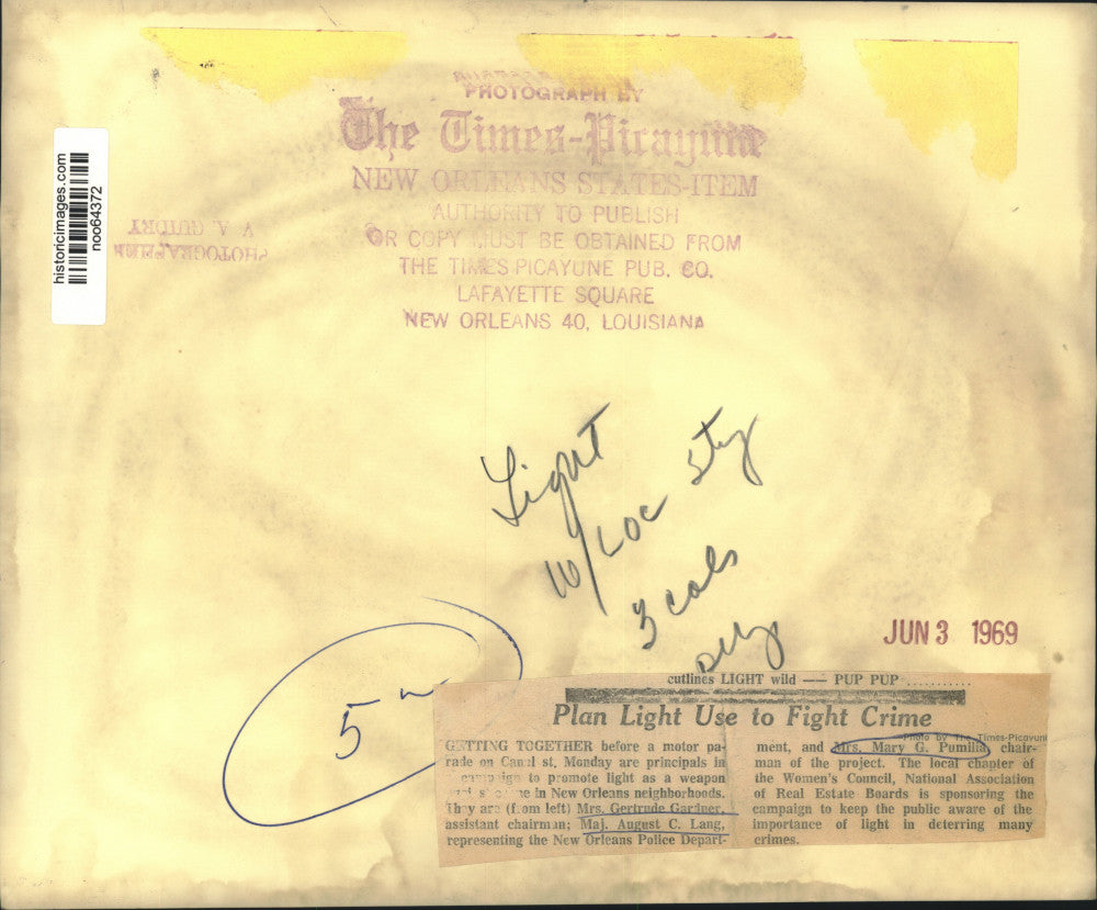 1969 Press Photo National Association of Real Estate Boards Members at Parade