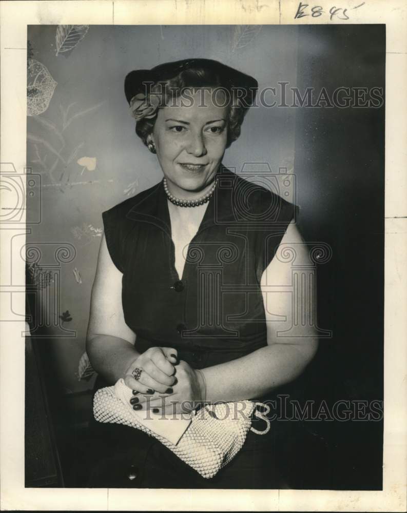 1952 Press Photo Miss Heather Woods, English Journalist - noo64870