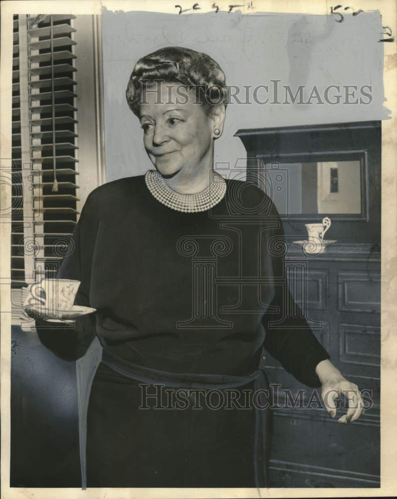 1953 Press Photo Mrs. Josie Woodward, Former Queen of the Carnival in 1904