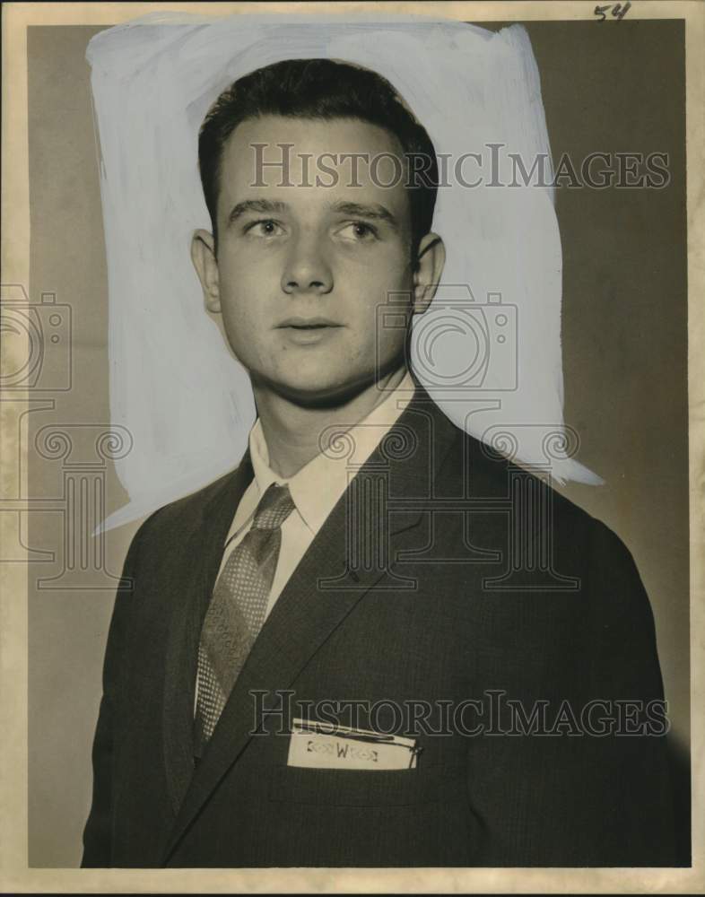 1965 Press Photo Richard Wismar III-Nichols Hi-for States - noo64909