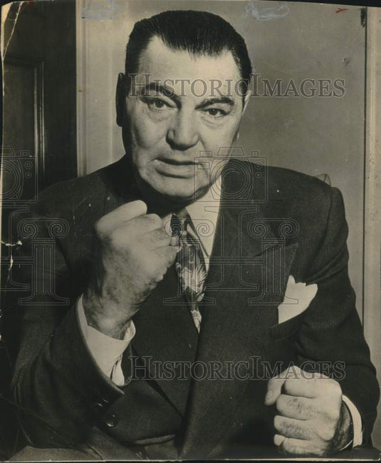1953 Press Photo Boxer Jack Dempsey - noo64978- Historic Images