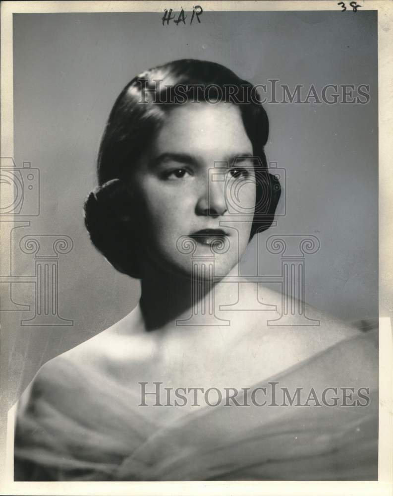 1956 Press Photo Emily Walker, daughter of Mr. and Mrs. James Walker - noo64984