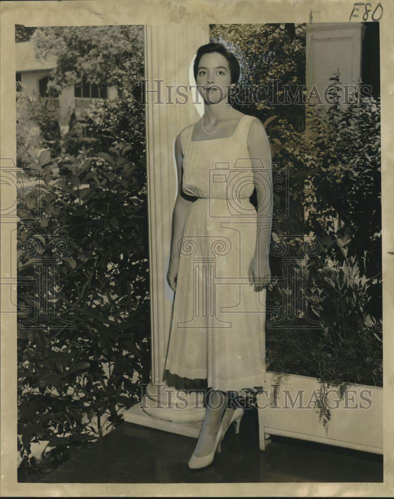 1959 Press Photo Miss Mathilde Villere now Mrs. Robert E. Young - noo65016