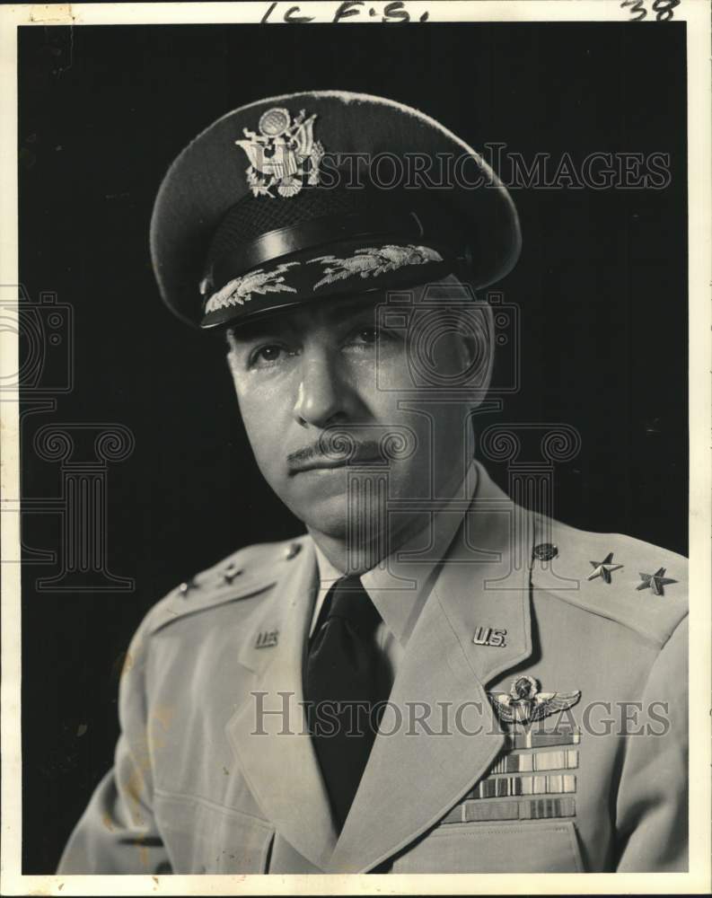 1960 Press Photo Major General D.N. Yates, Air Force Missile Test Center