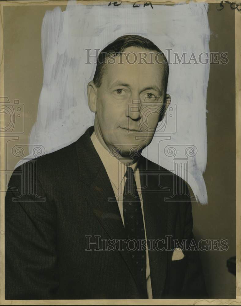 1960 Press Photo Geoffrey Wilson, financial attache at the British Embassy