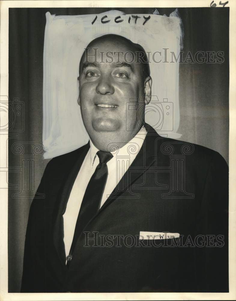 1968 Press Photo Harold W. Willem Jr., Louisiana Certified Public Accountants