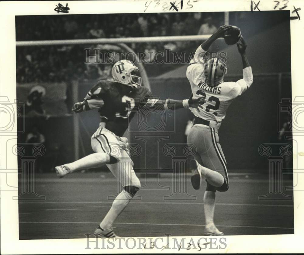 1977 Press Photo Chris Williams, Football Player at Louisiana State University- Historic Images