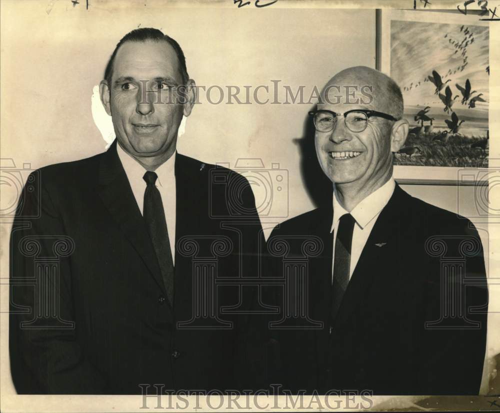 1964 Press Photo Wildlife, Fisheries Commission - H. Clay Wright, Jimmy Thompson