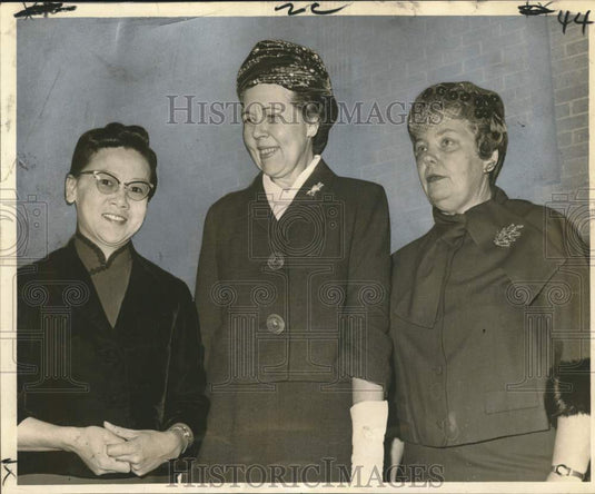 1963 Press Photo Grace Yao and New Orleans Presbytery women in Day of Prayer