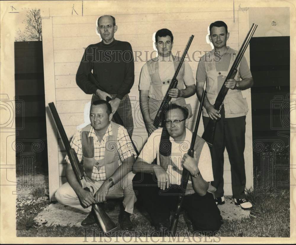 1968 Press Photo Top guns sponsored by South Louisiana Gun Club - noo66012