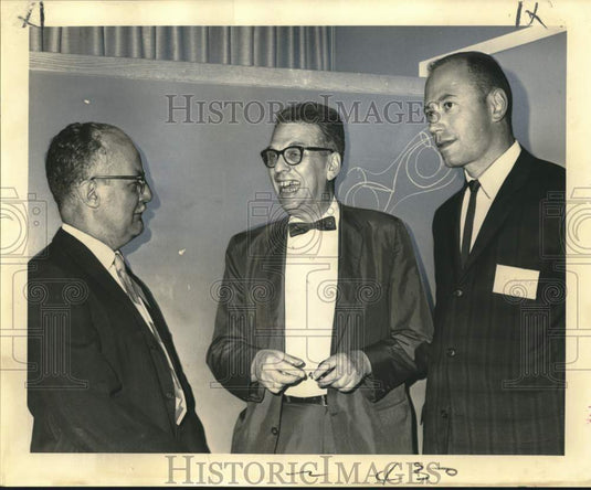 1965 Press Photo Attendees of Symposium Program on Advanced Mathematics