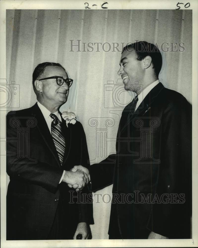 1970 Press Photo New Orleans Legal Secretaries Association - Frank Varela
