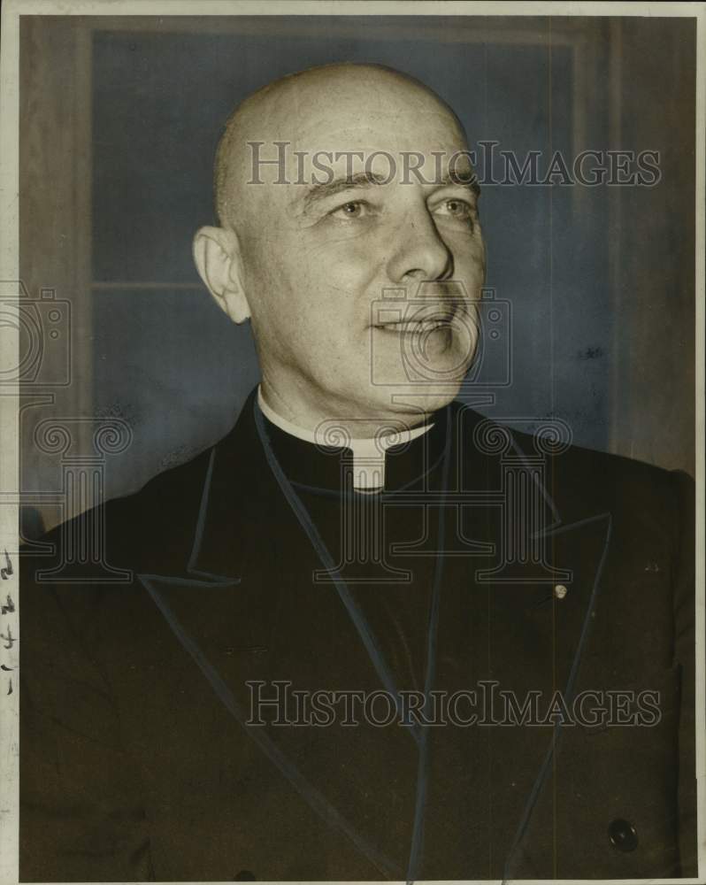 1964 Press Photo Bela Varga, Clergy Member, in New Orleans - noo67703