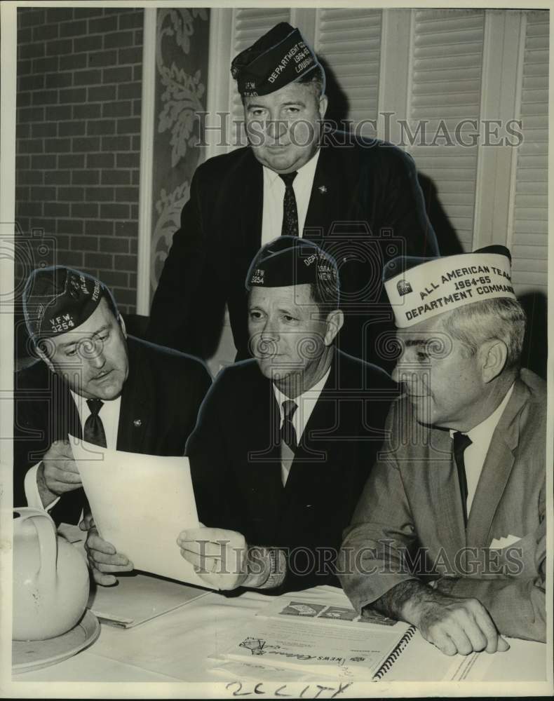 1967 Press Photo Veterans of Foreign Wars National Convention Attendees
