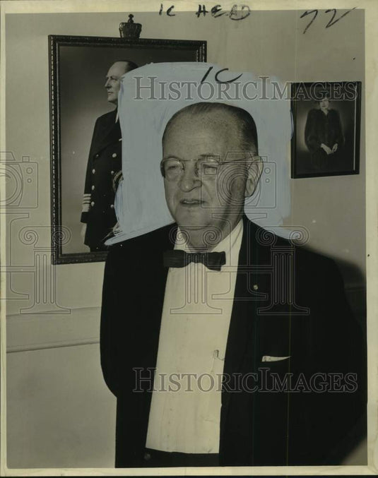 1967 Press Photo Norwegian Consul Harald Werner in Portrait - noo67909