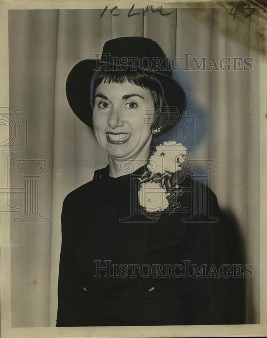 1963 Press Photo Vickie Westbrook, New Orleans Power Squadron Ladies Auxiliary
