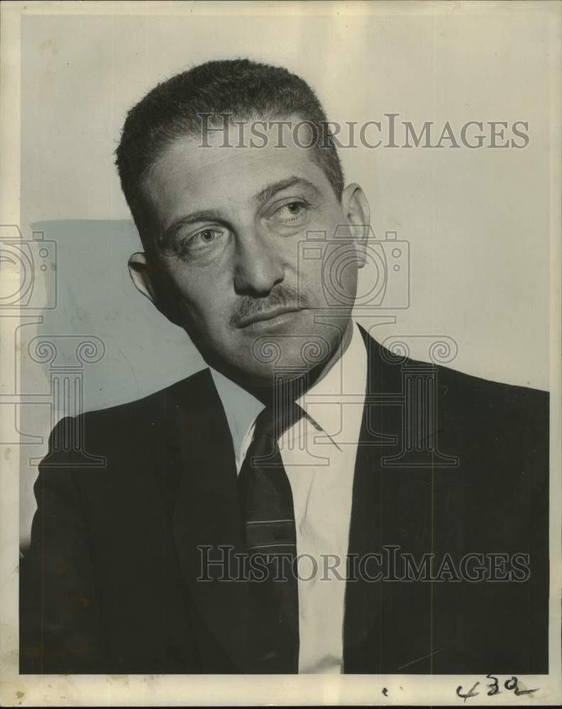 1964 Press Photo Brigadier General Ezer Weizmann, chief of Israeli Air Force