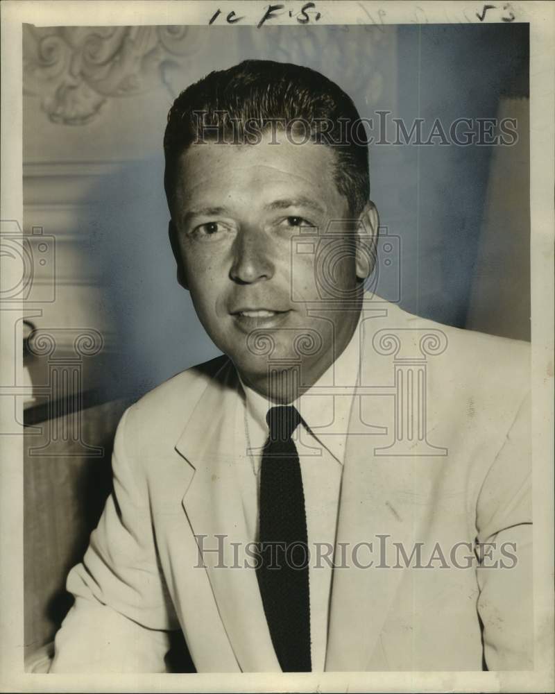 1955 Press Photo W. J. Verlander - noo68012