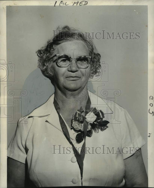 1961 Press Photo Grand Circle Ancient Order of Druids grand arch Mary Veneralle