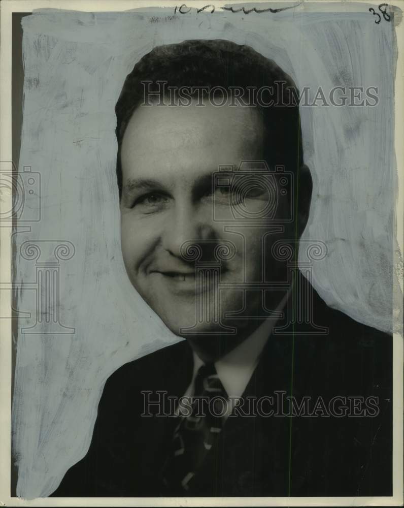 1952 Press Photo Humble Oil and Refining Company - Harold D. Ward, Texas- Historic Images