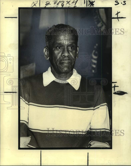 1980 Press Photo Lions' Ted Washington, top Quad A coach - noo68159- Historic Images