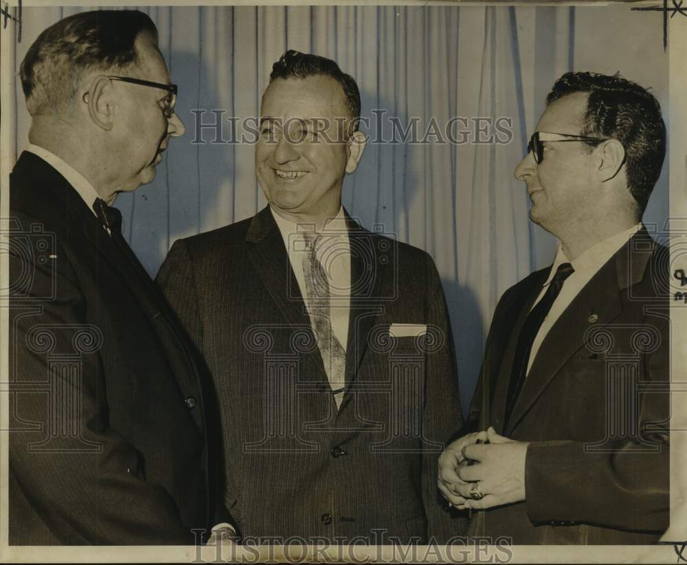 1961 Press Photo Credit Union Officials met at National Credit Union Week