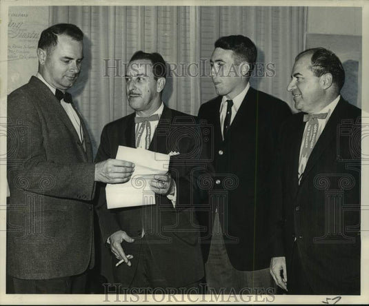 1964 Press Photo New Orleans Food Brokers Association installed new officers