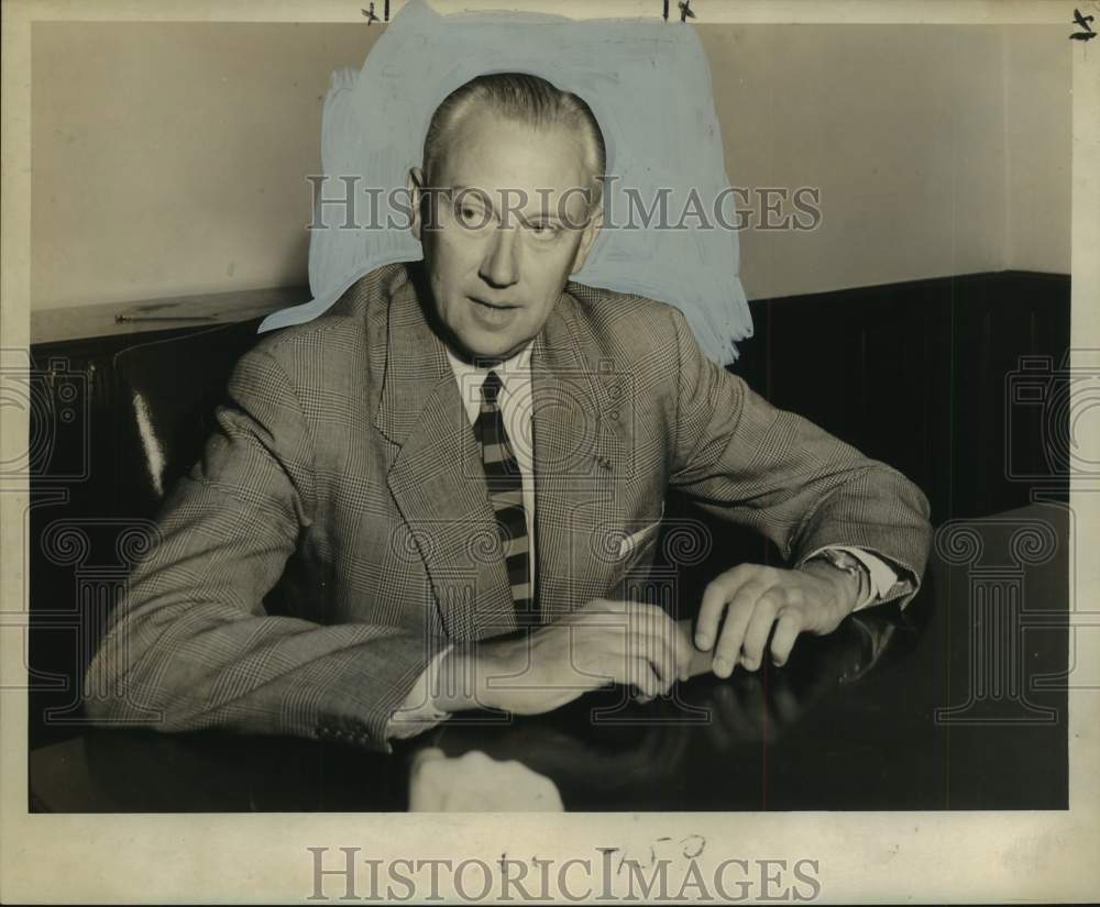 1959 Press Photo Dr. Louis Vanden Berghe, Belgian Art Historian - noo68451